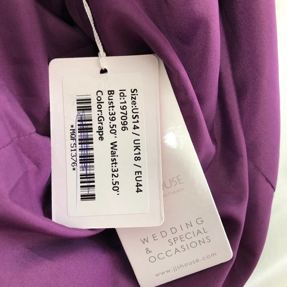 JJ’s House purple grape Dress event party 14 NEW - Picture 8 of 10